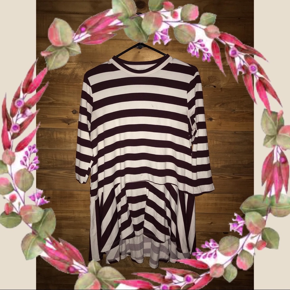 Striped boutique top